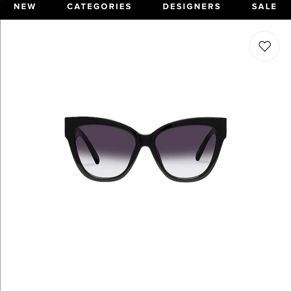 Le Specs Le Vacanze Sunglasses NWT Black - Picture 3 of 8